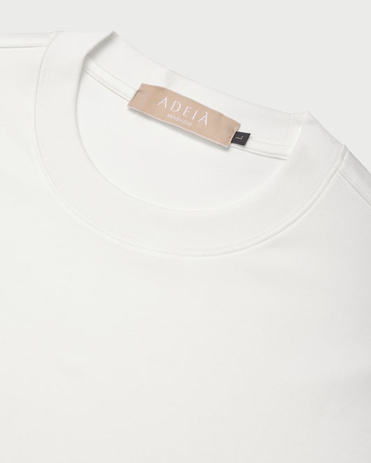 LUXE MODAL T-SHIRT - WHITE