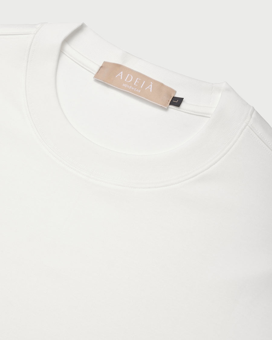 LUXE MODAL T-SHIRT - WHITE