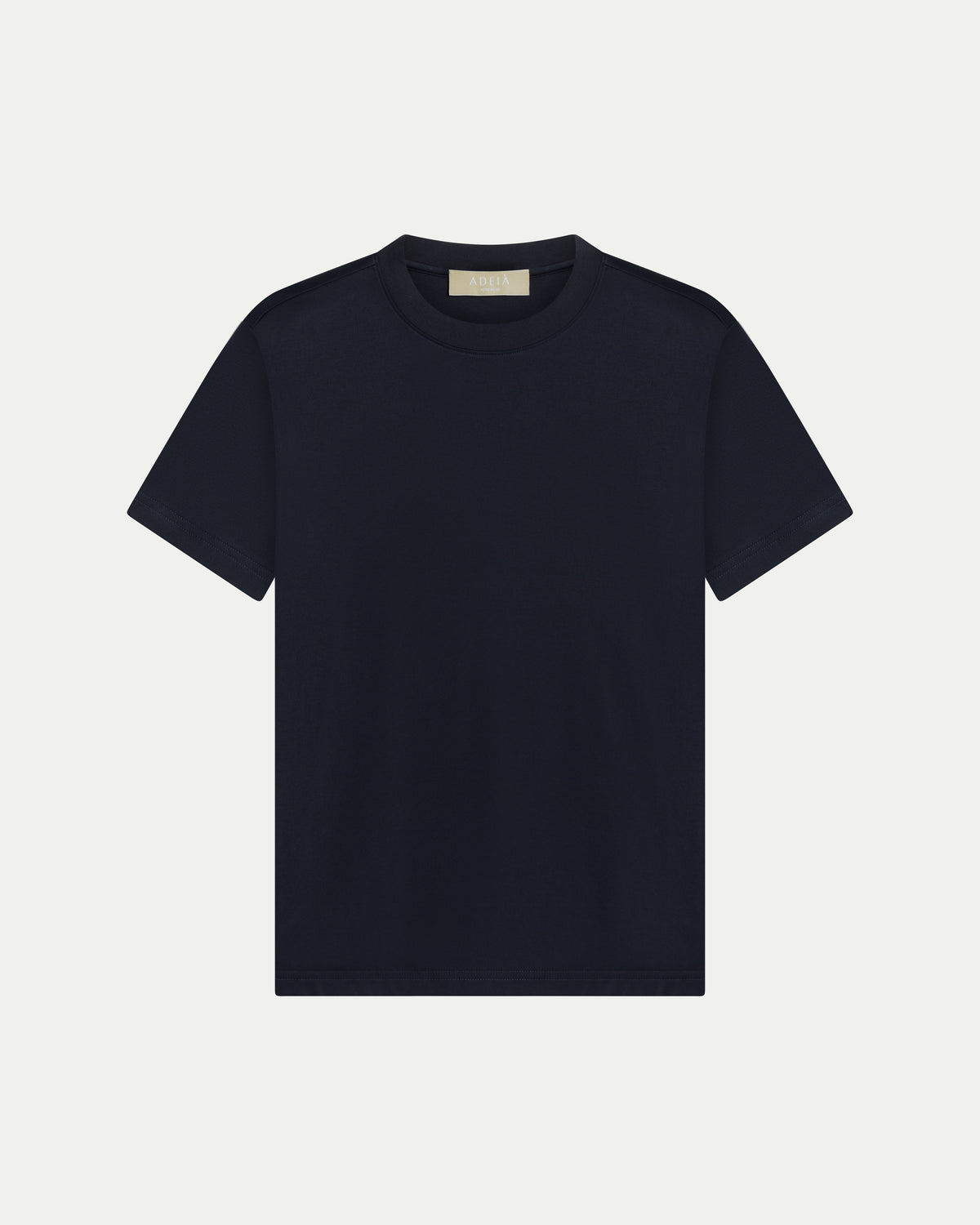 LUXE-MERCERISED T-SHIRT - NAVY