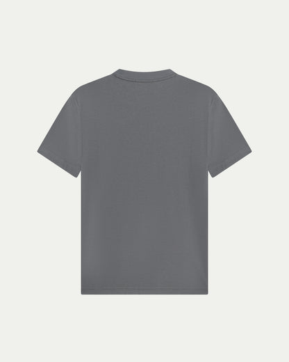 LUXE-MERCERISED T-SHIRT - SLATE