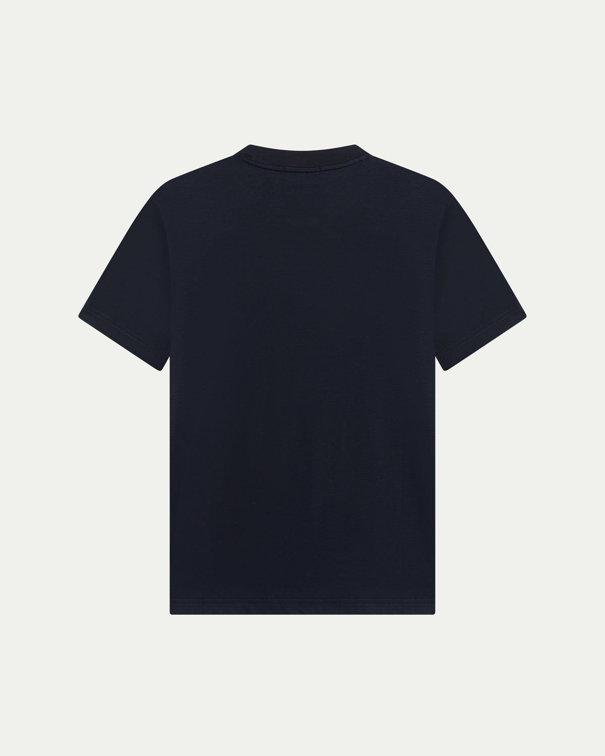LUXE-MERCERISED T-SHIRT - NAVY