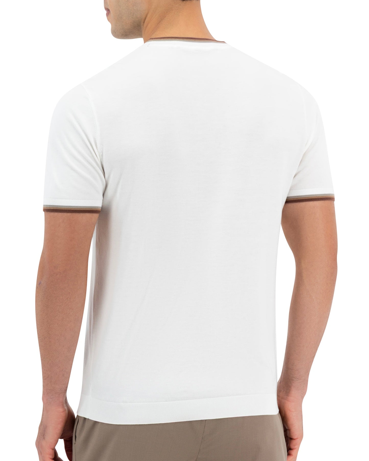 FRONTERA KNIT T-SHIRT - WHITE