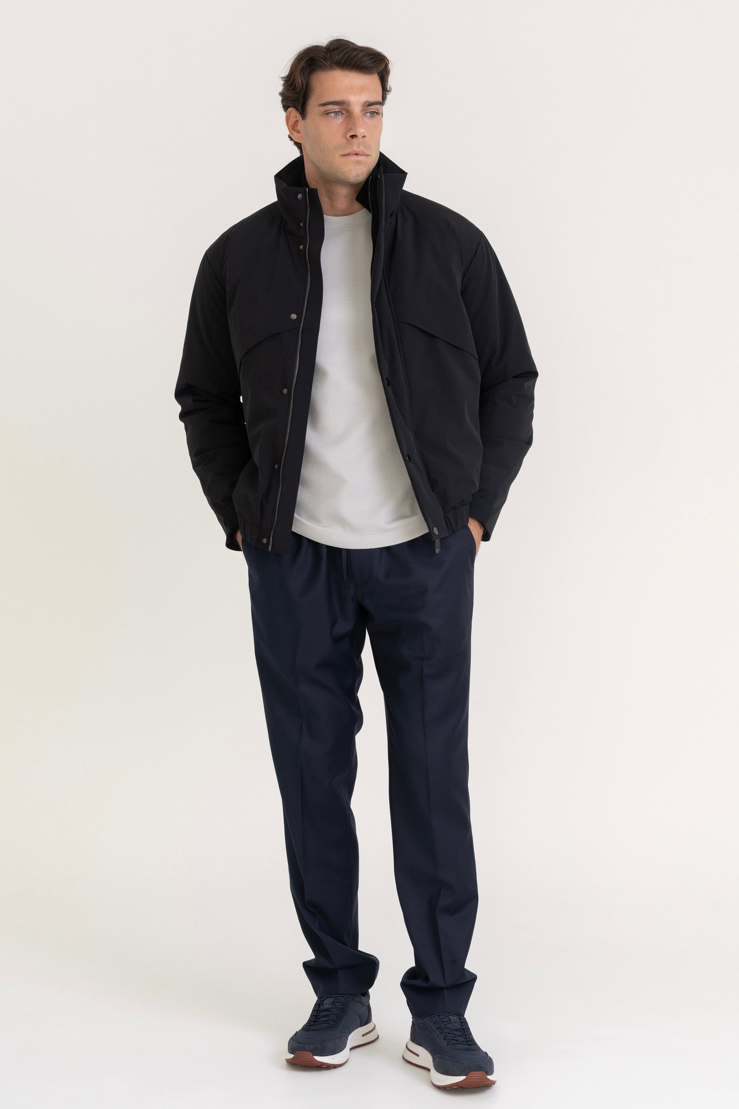 CAZADOR COAT - NAVY