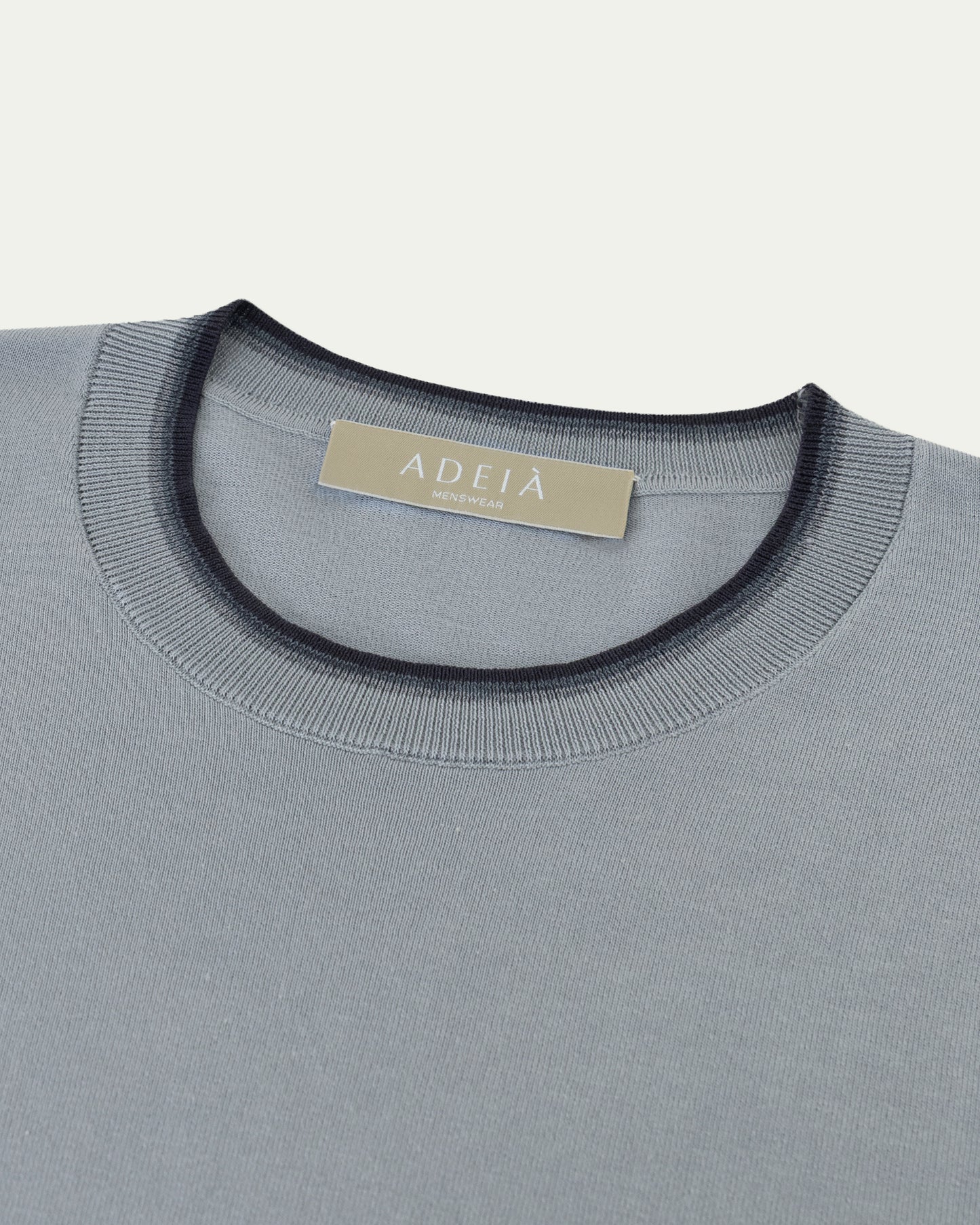 FRONTERA KNIT T-SHIRT - CIELO