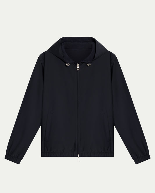 TWIN-TECH HOODED JACKET 2.0 - NAVY