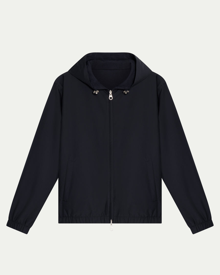 TWIN-TECH HOODED JACKET 2.0 - NAVY