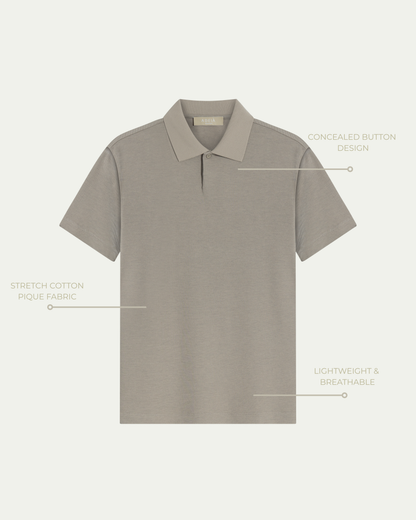 RIVIERA POLO - STONE