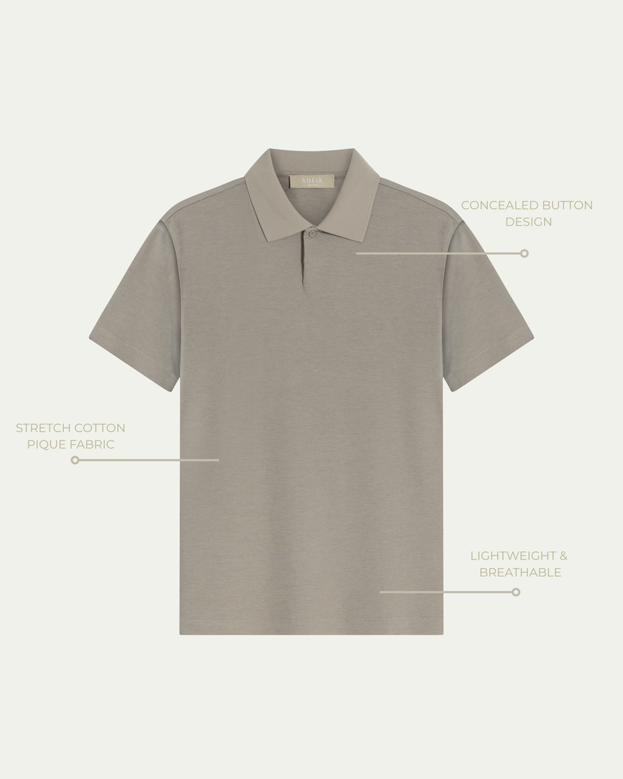 RIVIERA POLO - STONE