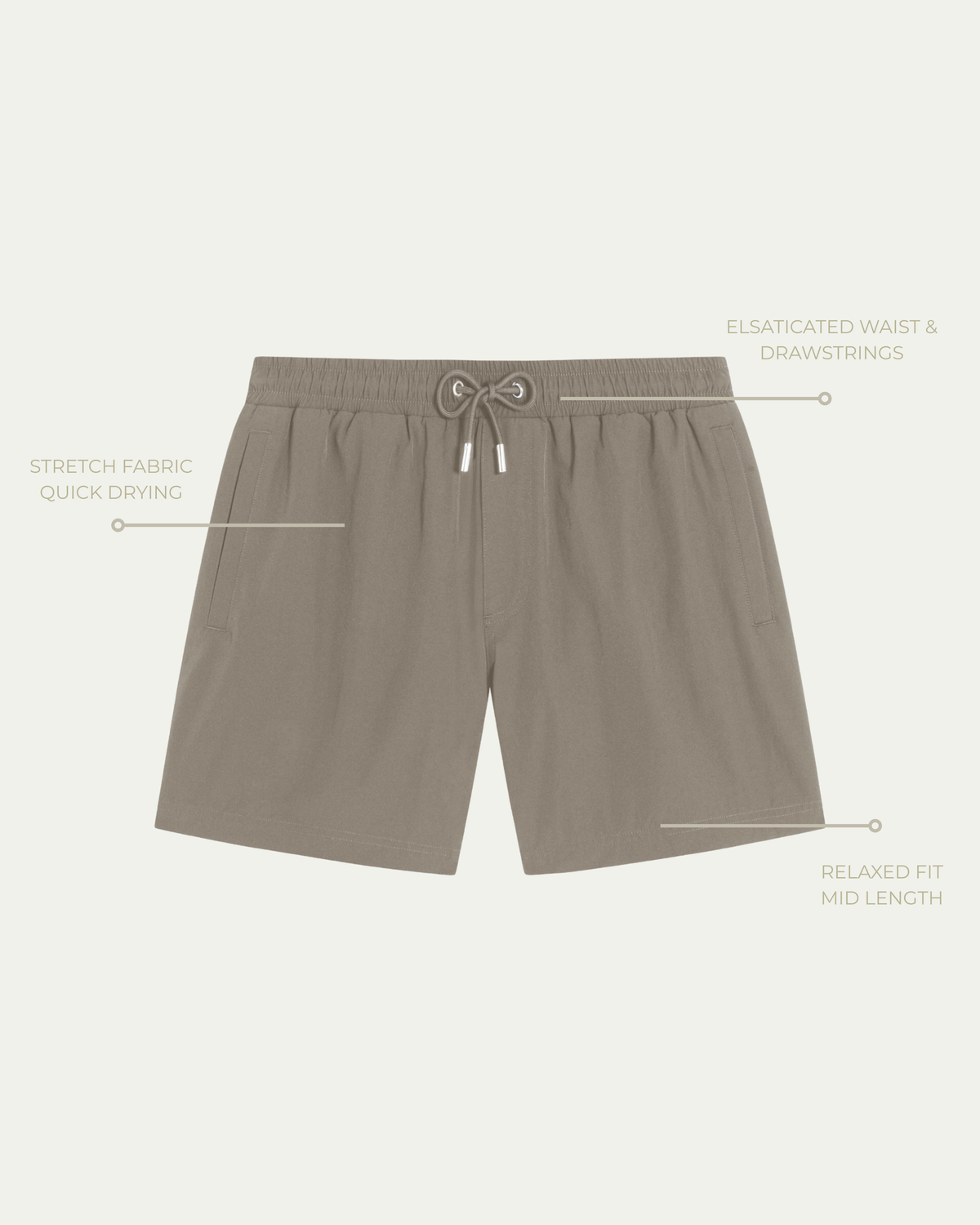 BRISA SWIM SHORTS - ARENA