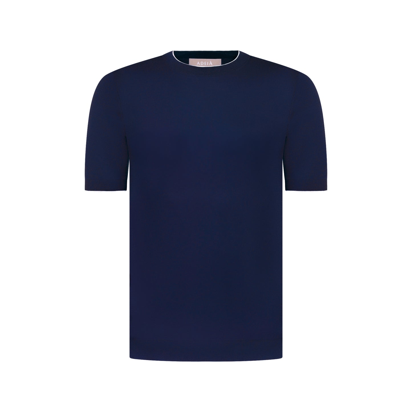 ALCAZAR KNIT T-SHIRT - AZULEJO