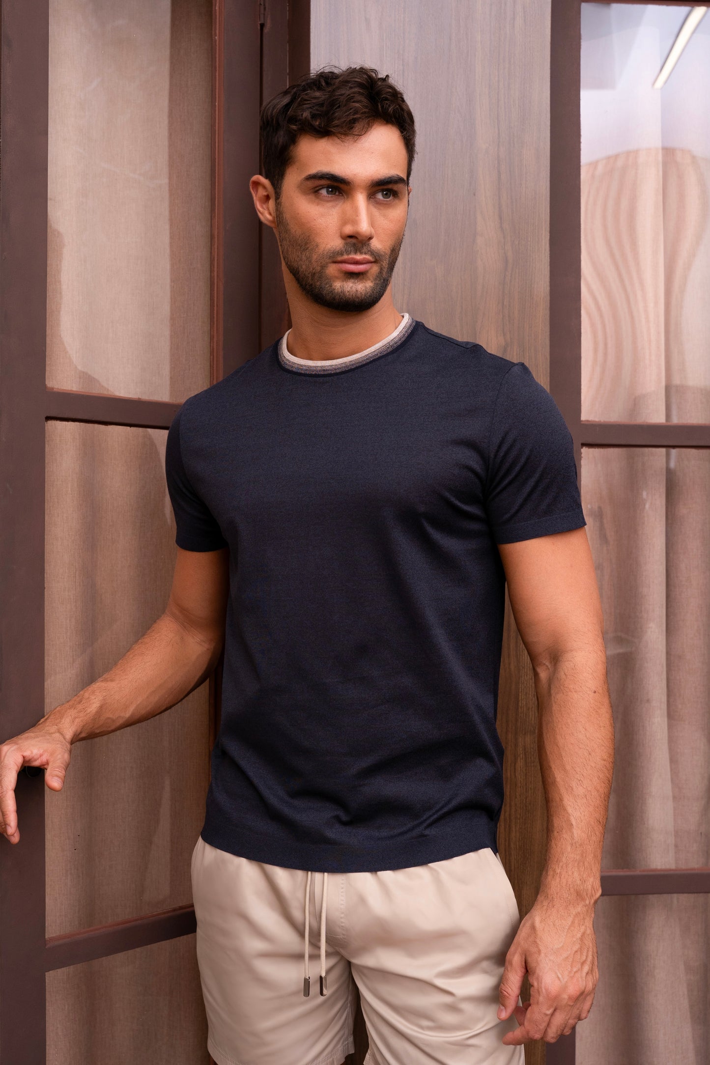ALHAMBRA T-SHIRT - MARINO