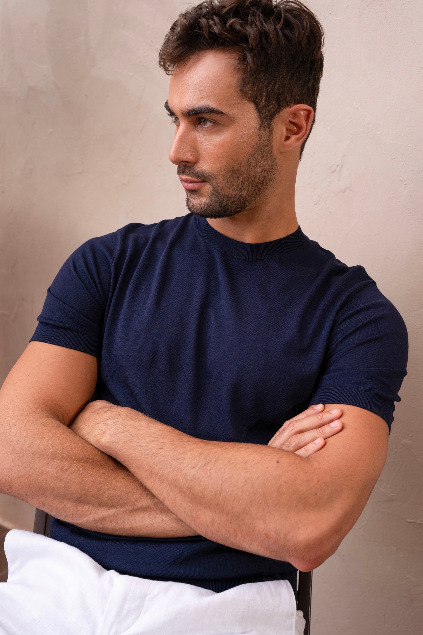 ALCAZAR KNIT T-SHIRT - MAR