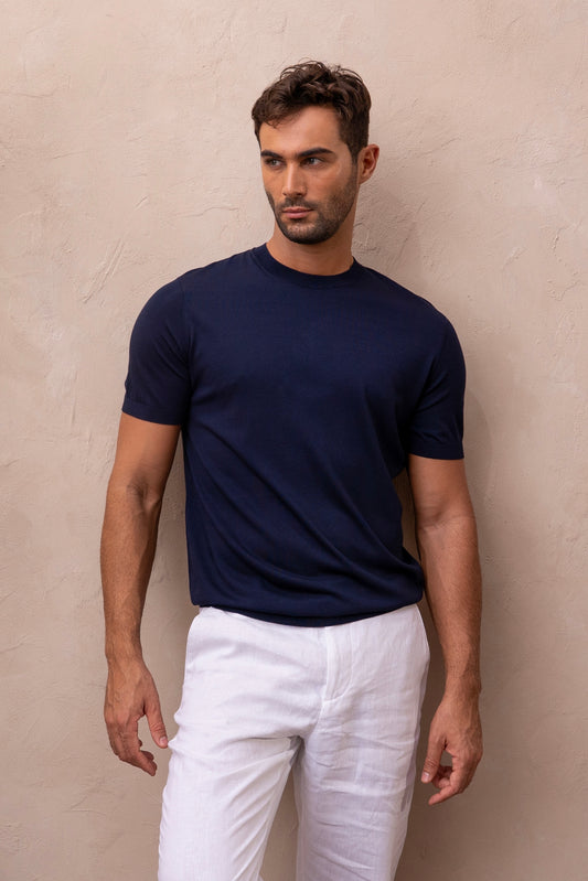 ALCAZAR KNIT T-SHIRT - MAR
